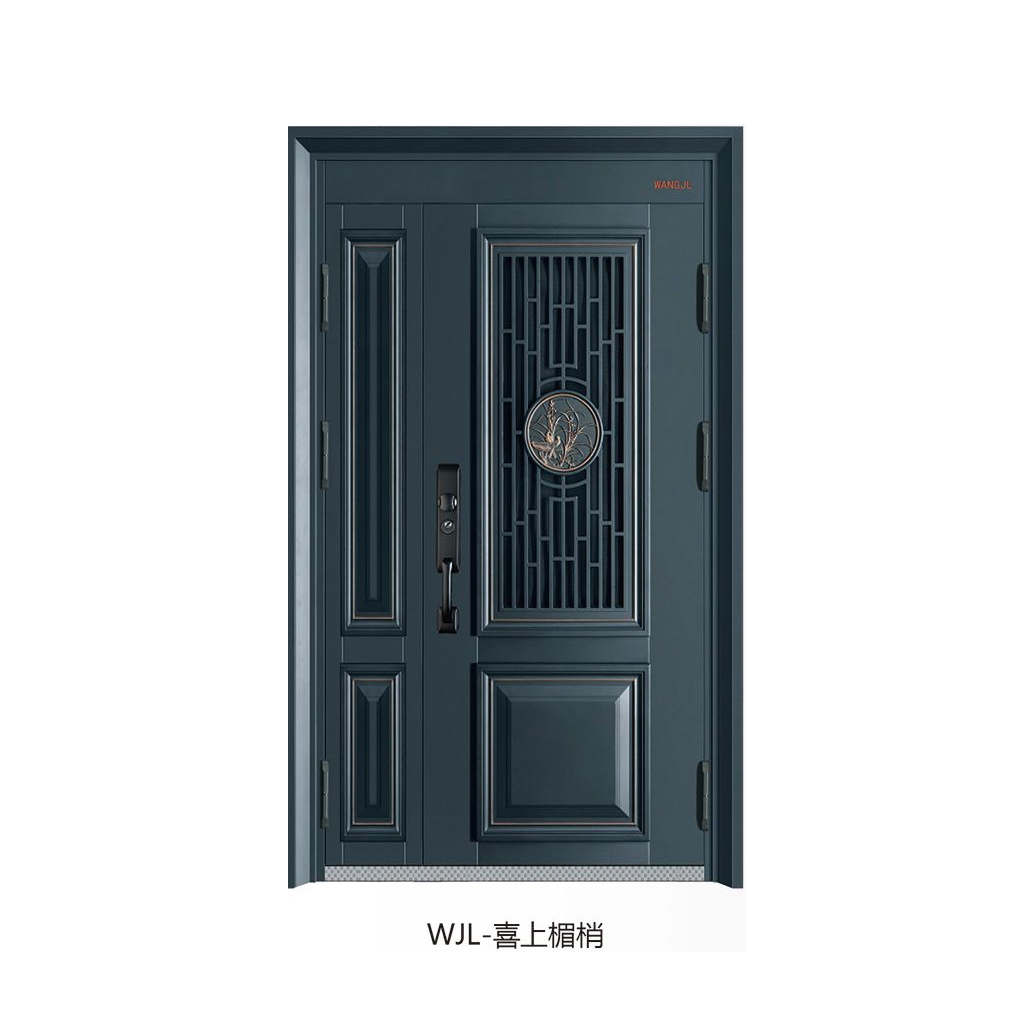 2023入戶門WJL-喜上楣梢(子母門)